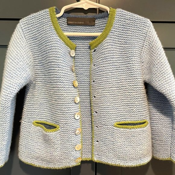 Pierre Claire Toddler Boys Cashmere Sweater - Picture 1 of 8